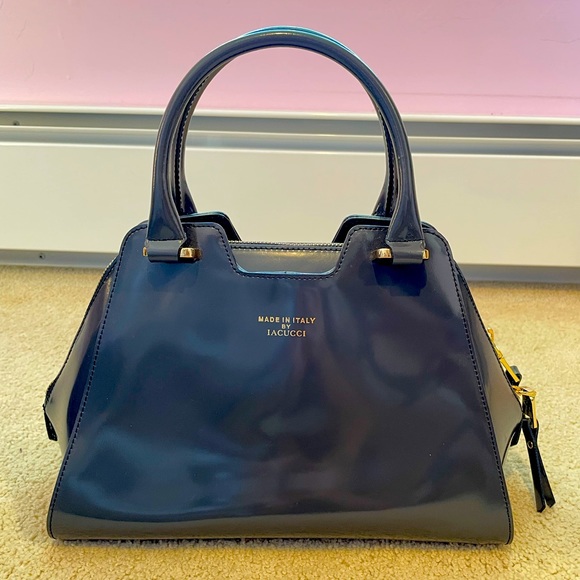 Authentic Iacucci Leather Bag - Picture 1 of 8